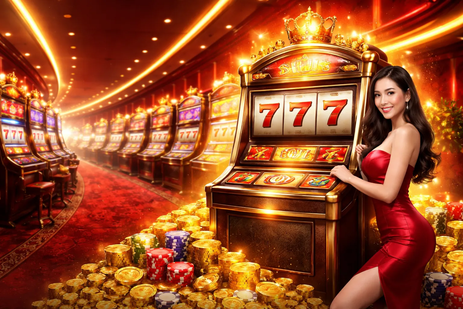 Máy đánh bạc nổ hũ với giải jackpot lớn tại jun88 vip